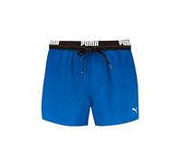 PUMA Short de Bain avec Logo pour Homme, Bleu Vif, M