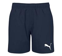 Puma Short de bain mi-long pour garçon bleu marine 12 ans
