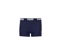 Puma Short de Bain pour Garçons Peche Logo Trunk Résistant au Chlore