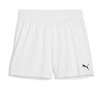 PUMA Short de Foot teamGOAL - Blanc/Noir Femme Medium