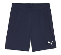 PUMA Short de Foot teamGOAL - Bleu Marine/Blanc 3XL