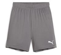 PUMA Short de Foot teamGOAL - Gris/Blanc Enfant 128 cm