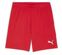 PUMA Short de Foot teamGOAL - Rouge/Blanc Large