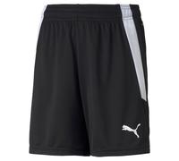 Puma Short De Football Teamliga Enfant Et Adolescent, Vêtements, Noir/Blanc, 9-10y