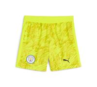 PUMA Short de Gardien Manchester City Enfant 2025/26 - Jaune - Taille : 140