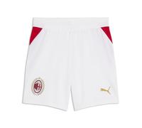 PUMA Short de match 26/27 AC Milan Enfant et Adolescent, Accessoires, Blanc, 9-10Y 9-10Y