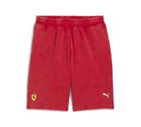 PUMA Short de sport Sportswear Scuderia Ferrari Homme, Accessoires, Rouge, XS XS