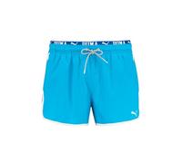 PUMA Short de survêtement pour Homme, Bleu Clair, M