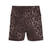 PUMA W TAD Essential Spotted Haze Collant Court Marron Chocolat 12,7 cm