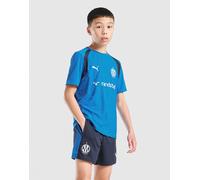 PUMA Short d’entraînement Olympique de Marseille Enfant et Adolescent, Accessoires, Bleu, 9-10Y 9-10Y