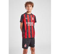 A.C. Milan Short de Course à Domicile, Saison 2025/2026, Short de Football, Produit Officiel, Enfant, 12 Ans