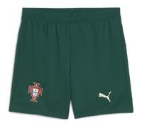 PUMA Short domicile Portugal pour enfants 2025 Juniors, Vert/amande, 13 ans