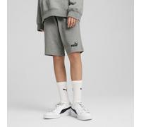 PUMA Short en jersey à logo N° 1 ESS Enfant et Adolescent, Vêtements, Gris, 7-8Y 7-8Y