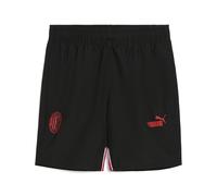 PUMA Short ftblARCHIVE AC Milan Homme, Sport, Noir/Rouge, XL XL
