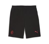 PUMA Short FtblEssentials AC Milan Homme, Sport, Noir/Rouge, XXL XXL