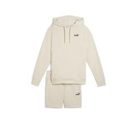 PUMA Short Hooded Relaxed Sweat Suit 7" TR op, Trajes de punto Femme, Alpine Snow,