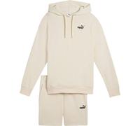 PUMA Short Hooded Relaxed Sweat Suit beige S