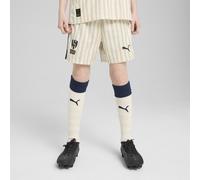 PUMA Short KIDSUPER x AL-HILAL SFC Enfant et Adolescent, Vêtements, Alpine Snow/Club Navy, 7-8Y 7-8Y