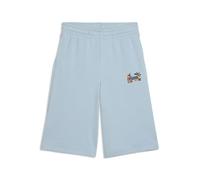 PUMA Short Long décontracté Mid 90s Enfant et Adolescent 128, Seafoam Blue