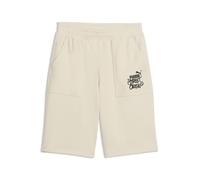 PUMA Short long décontracté MID 90s Enfant et Adolescent, Accessoires, Blanc, 7-8Y 7-8Y