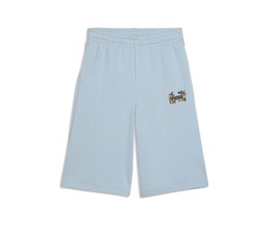 PUMA Short long décontracté MID 90s Enfant et Adolescent, Accessoires, Bleu, 11-12Y 11-12Y