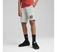 PUMA Short long Mid 90s Enfant et Adolescent, Vêtements, Light Gris Heather, 7-8Y 7-8Y