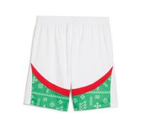 Puma Short Maroc 2025 Homme, Vêtements, Blanc/Fast Vert/Rouge, M