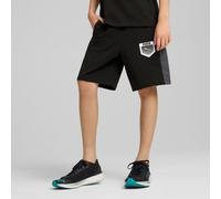 Puma Short Molletonné À Motif Active Sports Enfant Et Adolescent, Vêtements, Noir, 11-12y