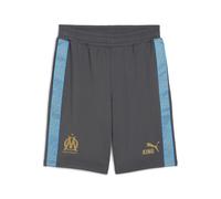 PUMA Short molletonné KING Olympique de Marseille Homme, Sport, Galactic Gris/Luminous Bleu, XL XL