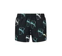 PUMA Short pour Homme, Noir Combo, M