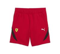 PUMA Short Scuderia Ferrari Enfant et Adolescent, Accessoires, Rouge, 7-8Y 7-8Y