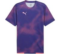 Puma Short-Sleeve Performance T-Shirt Violet XL Male