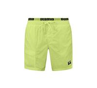 PUMA Short Utility Mid, Fast Yellow, L Homme