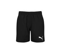 Puma Short de bain coupe mi-haute Noir/Blanc Taille 164