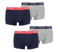 Puma Shorty Boxer 4 Pièces Pour Homme Sous-Vêtements Coton Mélange