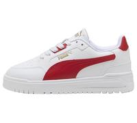 PUMA Shuffle Downtown LO JR - Baskets White-Candy Apple Gold, 36 EU, Puma Pomme Blanche PUMA Gold, 36 EU