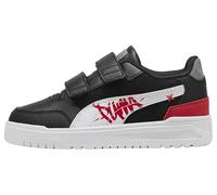 PUMA Shuffle Downtown LO Mid 90S V PS Baskets pour Enfant Noir/Blanc Pointure 43, Puma Black PUMA White for All Time Red, 28 EU