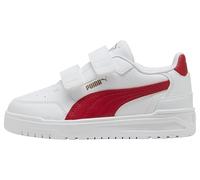 PUMA Shuffle Downtown LO V PS Baskets pour Enfant Blanc/Bonbon Apple Gold Pointure 43, Puma Pomme Blanche PUMA Gold, 28 EU