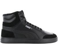 PUMA Unisex Shuffle Mid Fur Baskets, Schwarz Puma Black Puma Black Steel Gray, 43 EU