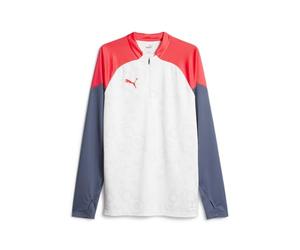 PUMA Singualcup 1/4 Zip Top Sueur, Orchidée à Feu Blanc, L Homme, Puma Orchidée au feu Blanc, L