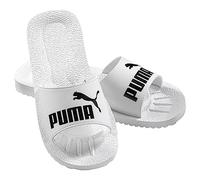 PUMA Slides PURECAT unisexes pour adulte, White Deluxe, 43 EU