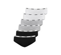 PUMA Slip gris chiné / noir / blanc, Taille M