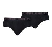 PUMA Slips homme – Lot de 2 quotidiens – Noir/Noir – M