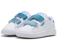 Baskets Puma Puma Smash 3.0 L Glitter Velcro V Inf pour Enfant 25 Blanc