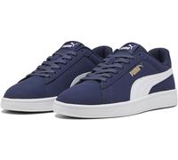 Puma Smash 3.0 Buck Low-Top Trainers Mens Marine/Blanc 9.5 (44) Male