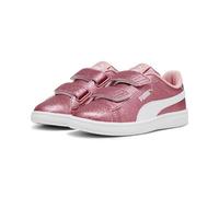 PUMA Smash 3.0 Glitz Glam V PS Basket, Peach Smoothie White, 30 EU