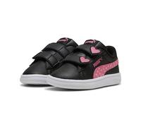 PUMA Smash 3.0 Hearty V INF Baskets pour bébé Fille Noir/Rose Taille 39, Puma Rose Magique Noire, 6 UK Child