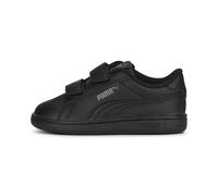 PUMA Smash 3.0 Leather V Sneakers Baby, Chaussures, Noir/Shadow Gris, 21 21