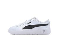 PUMA Smash Platform V2 L, Chaussures de Sport pour Femme, Multicolore Puma White Puma Black, 38 EU