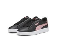 PUMA Smash Star Glow Jr 3 l Basket, Black Peach Smoothie Blanc, 37